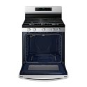 30 in. Gas Stove with Air Fryer and Wi-Fi Samsung-NX60A6715SS-AP
